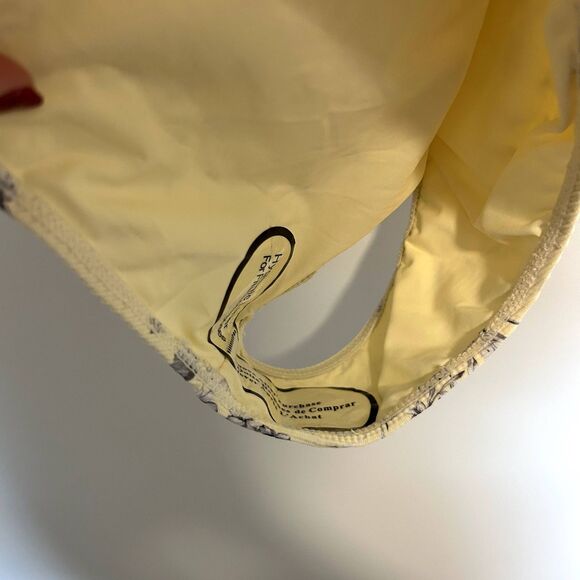 NWT Tinikikini Swim Wear Womens One-piece Swimsuit Size Large Pale Yellow - Picture 12 of 13